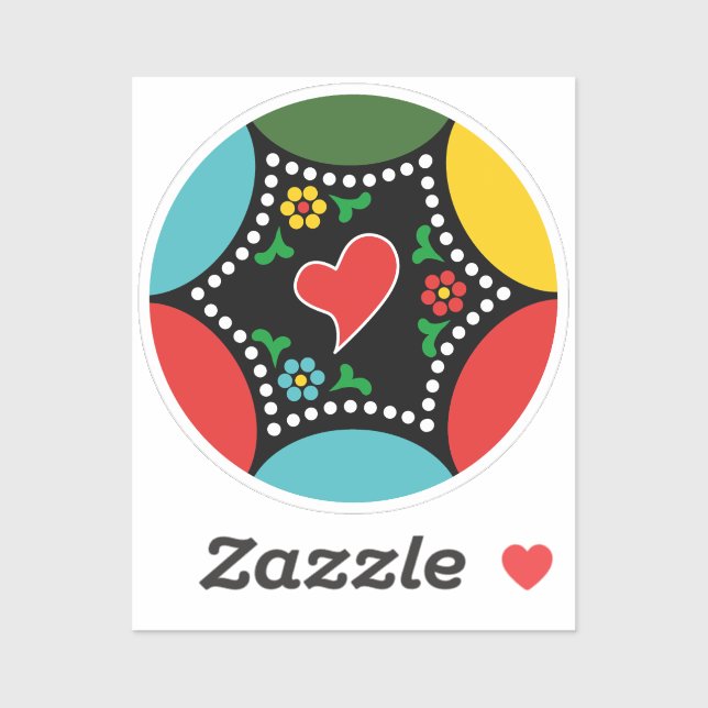 Sticker Soirée de Noël et cadeaux portugais (Feuille)