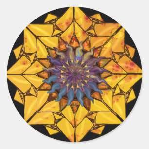 Sticker solaire tournesol