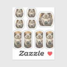 Solarpunk Wolf Blanc