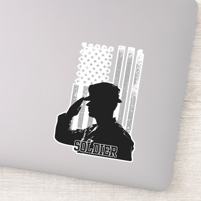 Sticker Soldat (Détail)