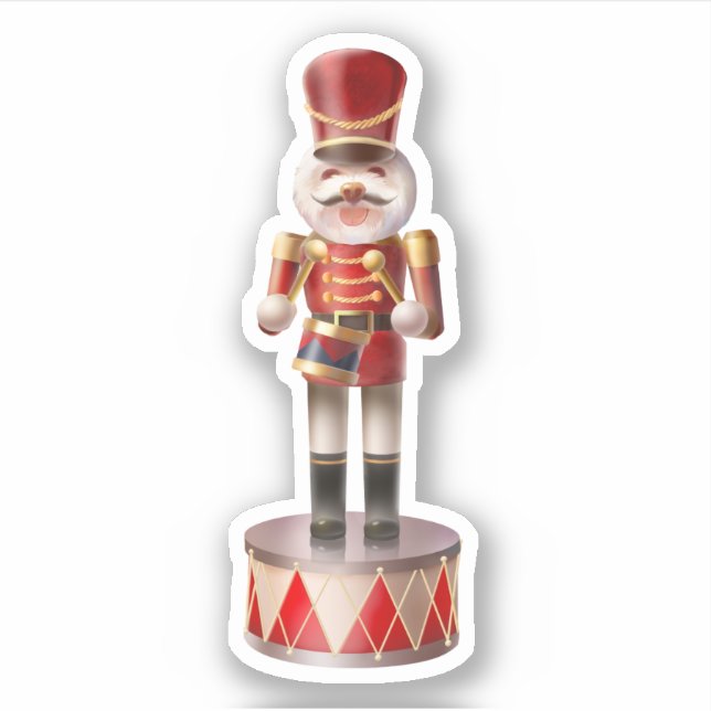 Sticker Soldat de chien Nutcracker (Devant)