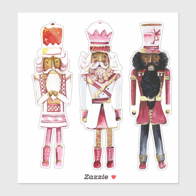 Sticker Soldats Super Cute Melanin Toy (Feuille)