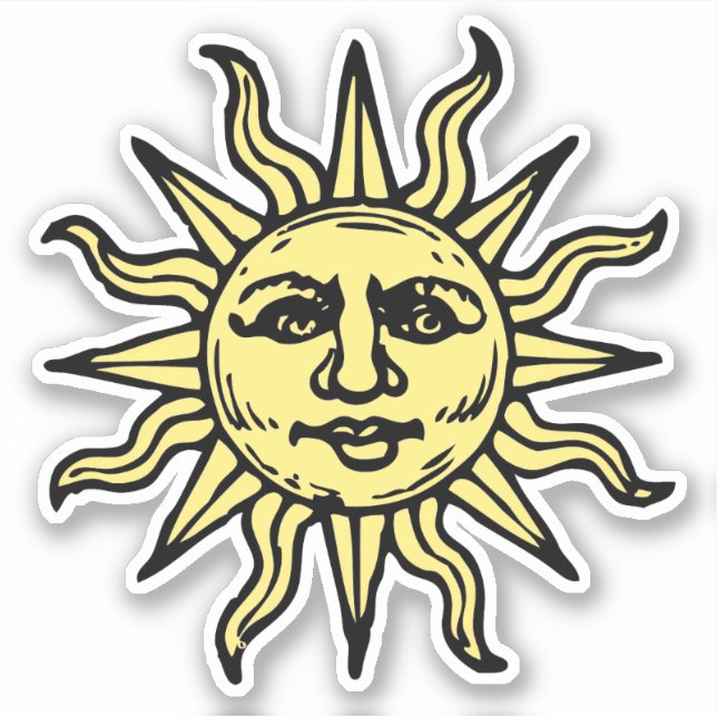 Sticker Soleil (Devant)