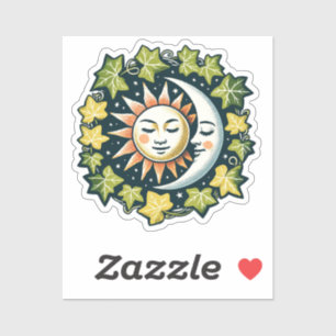 Sticker Soleil et Lune Ivy