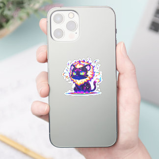 Sticker Solflare, Gato Solar