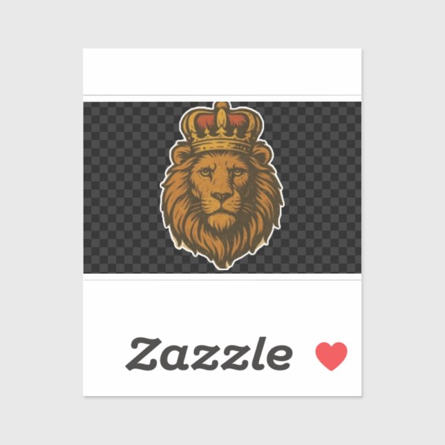Sticker Son Lion (Feuille)