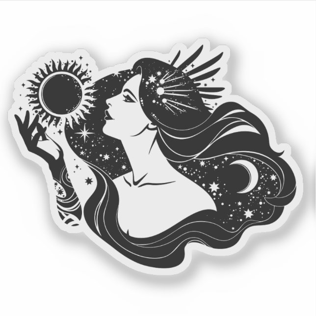 Sticker - "Sorceress" (Front)