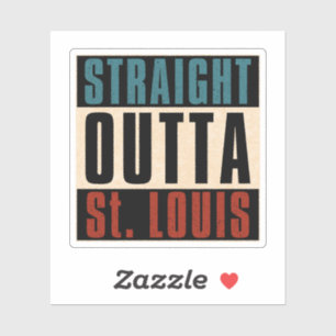 Sticker Sortie droite St. Louis Missouri MO