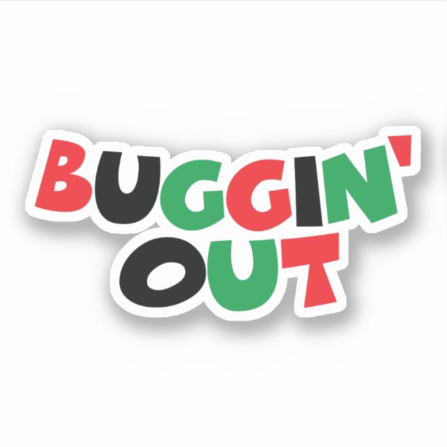Sticker Sortir du boggin (Devant)