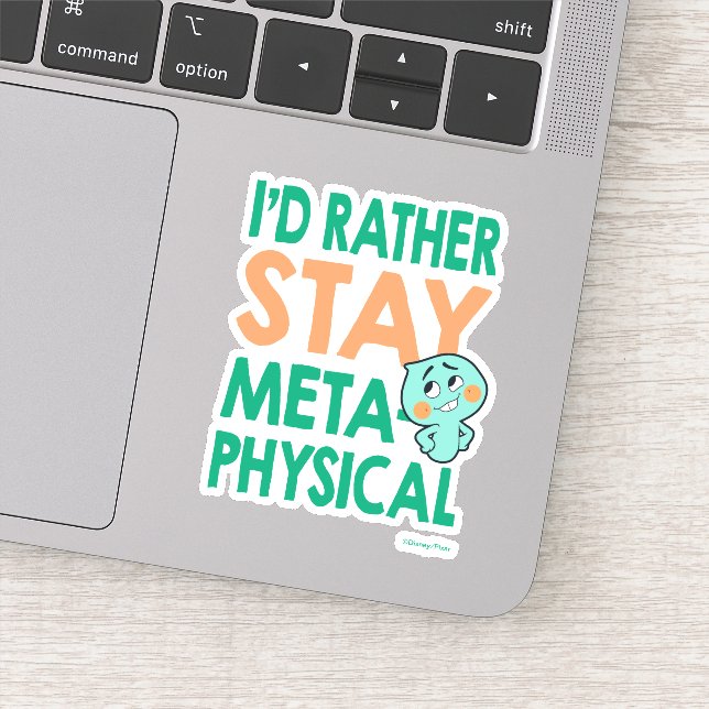 Sticker Soul | 22 - Je préfère rester métaphysique (Détail)