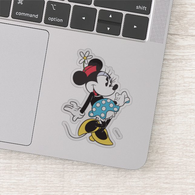 Sticker Souris Minnie classique 3 (Détail)