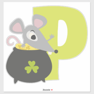 STICKER SOURIS PATTY -P-