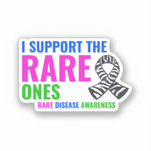 Sticker Soutien aux maladies rares Favoriser la sensibilis