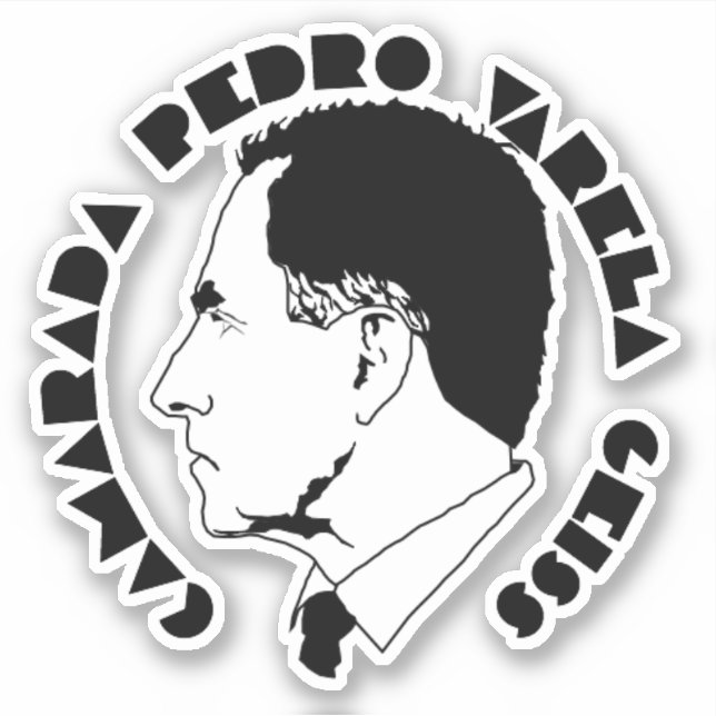 Sticker Soutien Pedro Varela (Devant)