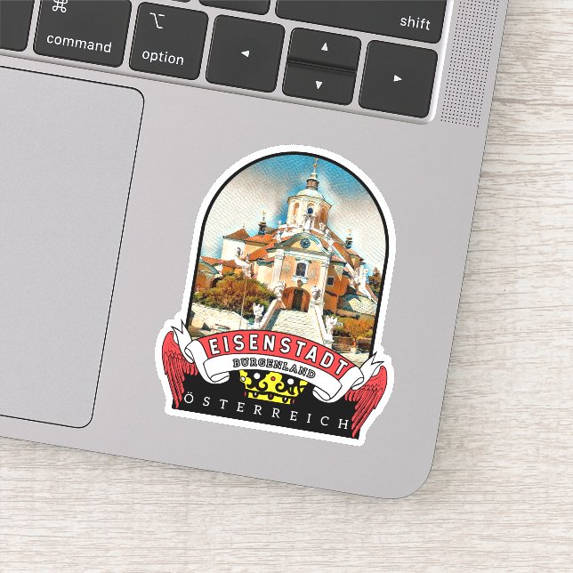 Sticker Souvenir de Burgenland Eisenstadt (Détail)