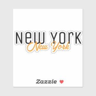 Sticker Souvenir de New York City, New York