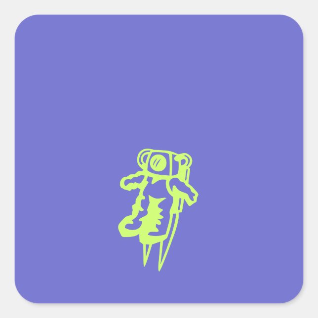 Sticker Spaceman (Devant)