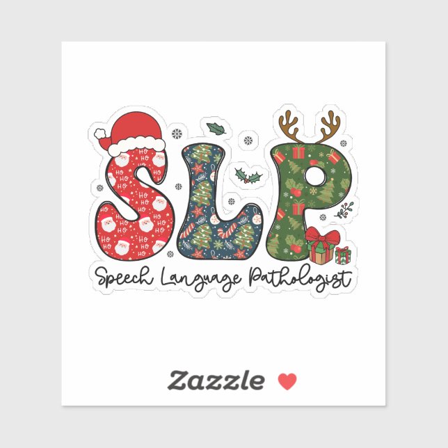 Sticker Speech Language Pathology (Feuille)