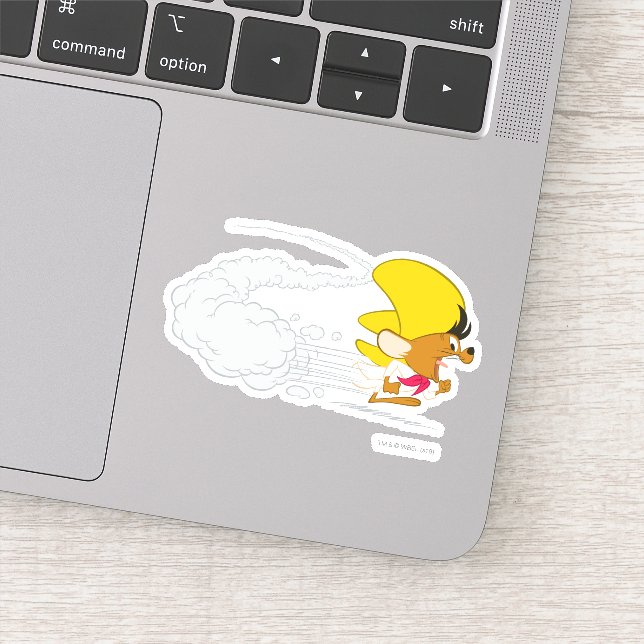 Sticker SPEEDY GONZALES™ s'exécute en couleur (Détail)