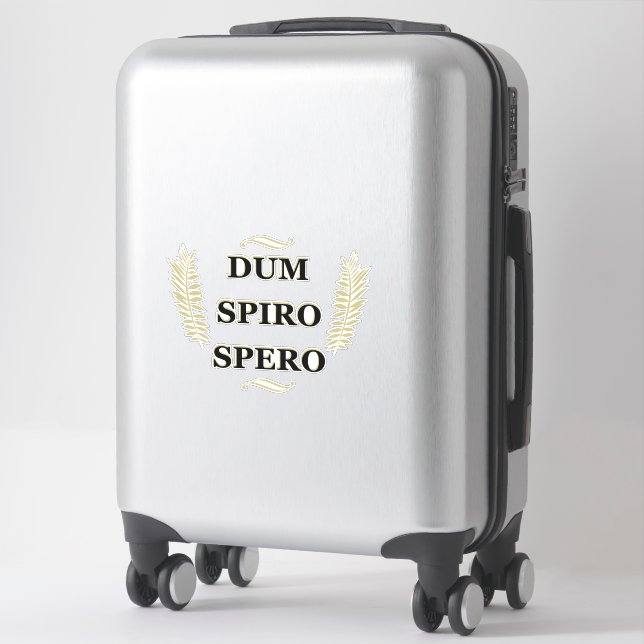 Sticker sperme spiro (Sur valise)