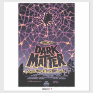Sticker Spider Cosmic Web, Galaxie d'Halloween des horreur