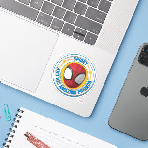 Sticker Spidey et ses amis incroyables Badge Spidey