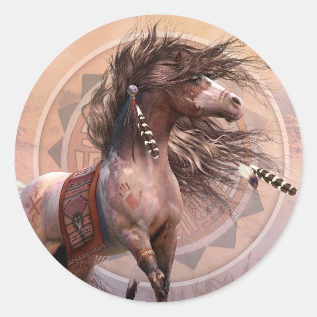 Sticker Spirit Warrior (Devant)