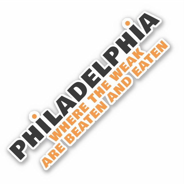 STICKER SPORTS PHILADELPHIQUES (Devant)