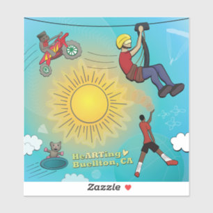 Sticker - Sporty Sky