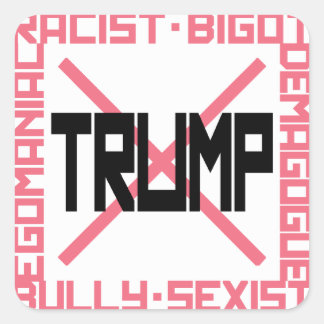 Sticker Sq Anti-Trump