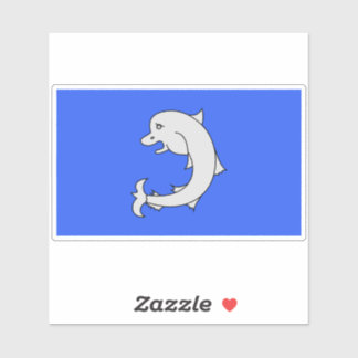 Sticker St Brelade flag