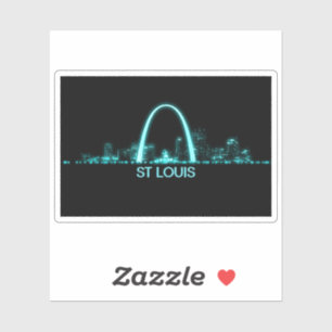 Sticker St Louis Skyline