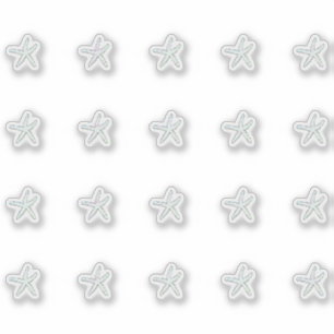 Sticker Starfish Motif Cute Vie marine Plage Ocean Seastas
