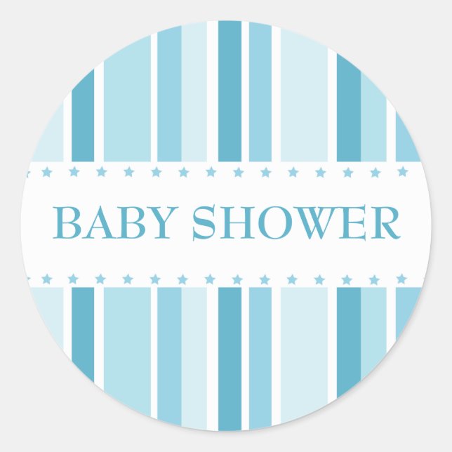 Sticker Stars and Stripes (bleu) (Devant)