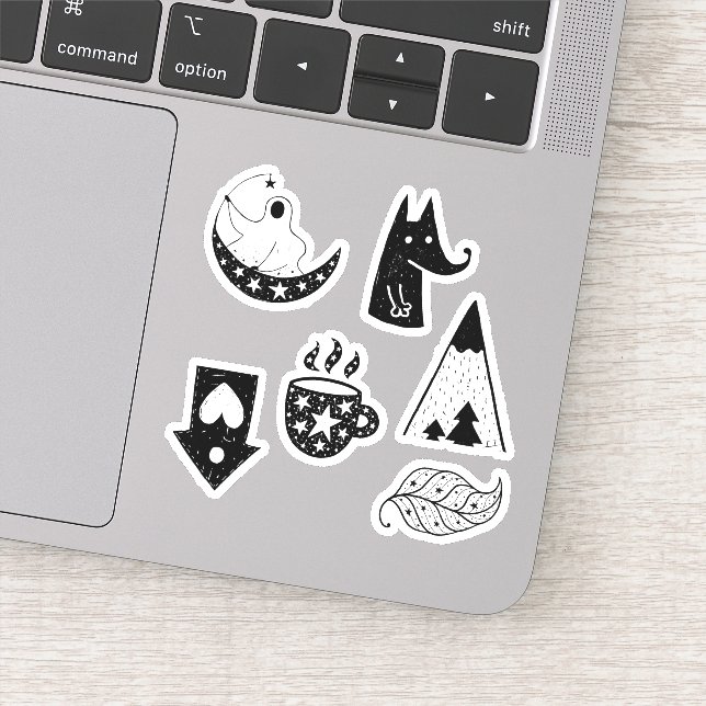 Sticker Stars & Constellations Collection Ciel nocturne (Détail)