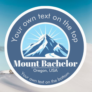 Sticker Station de ski du Mont Bachelor Oregon