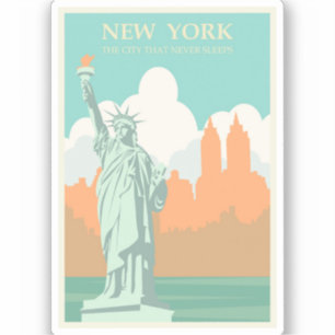 Sticker Statue de la Liberté de New York