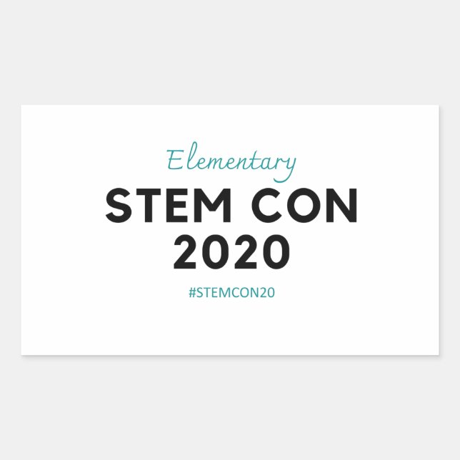Sticker STEM CON 2020 3 (Devant)