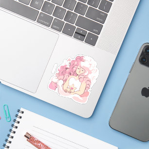 Sticker Steven Universe   Illustration de quartz Rose