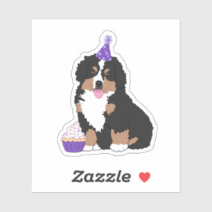 Sticker Stick Chien de Montagne Bernese