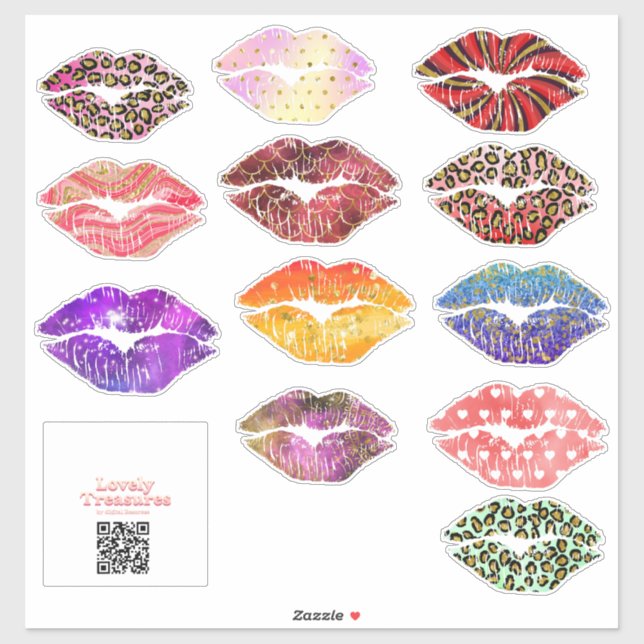 Sticker Stickervel 12 comprimés - grand (Feuille)