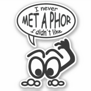 Sticker Stickman Metaphor drôle