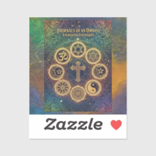 Sticker Sticle de couverture d'intention enchantée