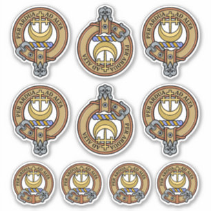 Sticker Sticleur Clan Hannay Crest