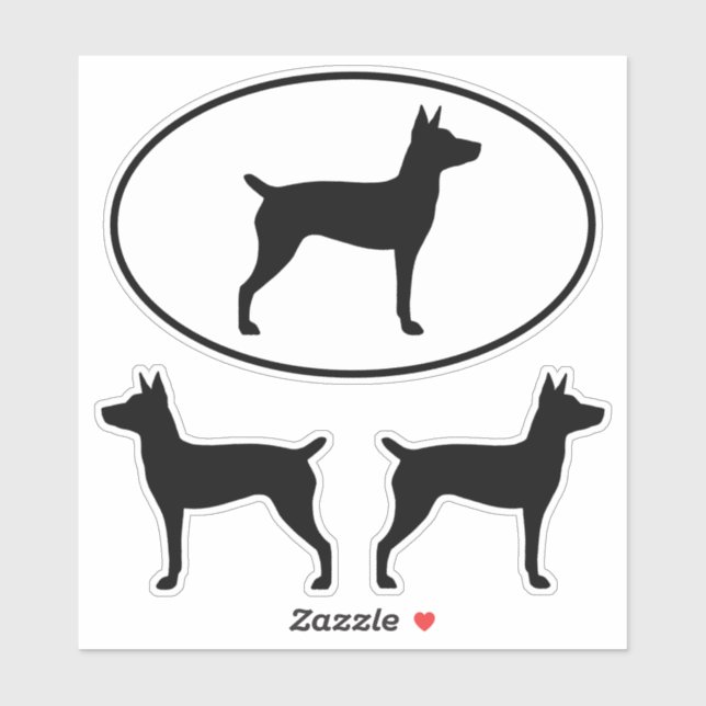 Sticker Sticleur en vinyle de chien animal de compagnie Ra (Feuille)