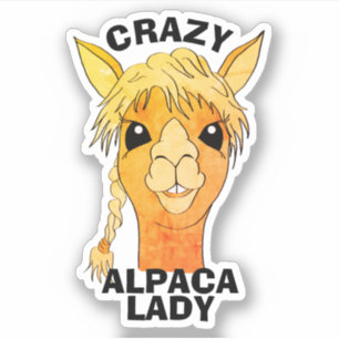 Sticker Sticule de découpe de vinyle personnalisé Crazy 