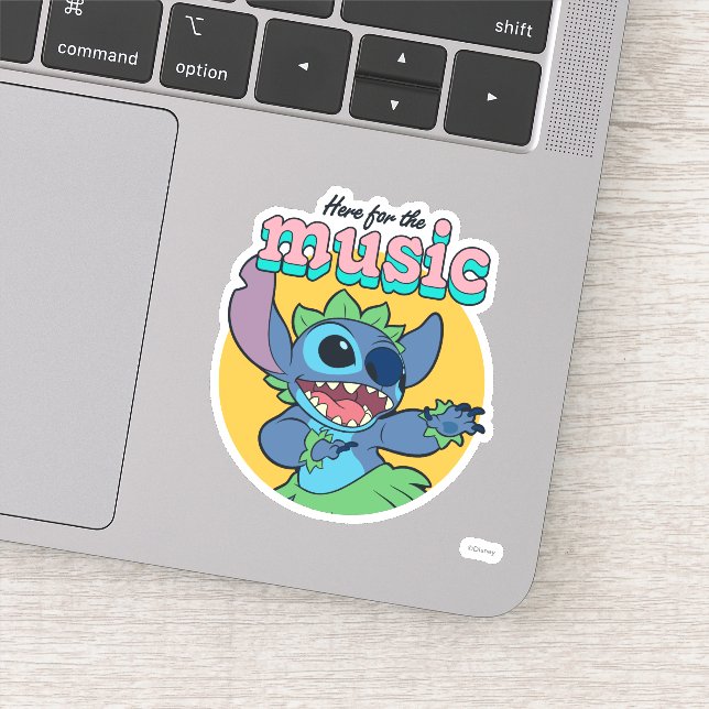 Sticker Stitch | Ici pour la Musique (Détail)