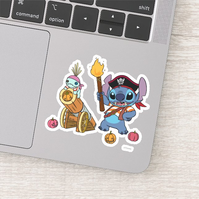 Sticker Stitch the Pirate (Détail)