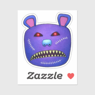 Sticker Stitched Nightmare Bear