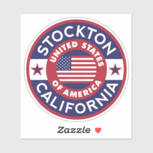 Sticker STOCKTON, Californie